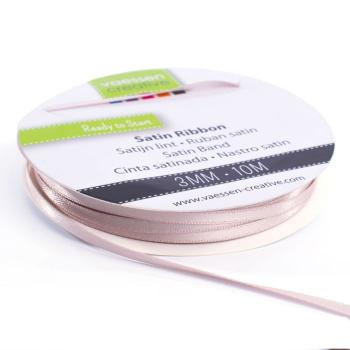 Satinband: Beige - 3mm