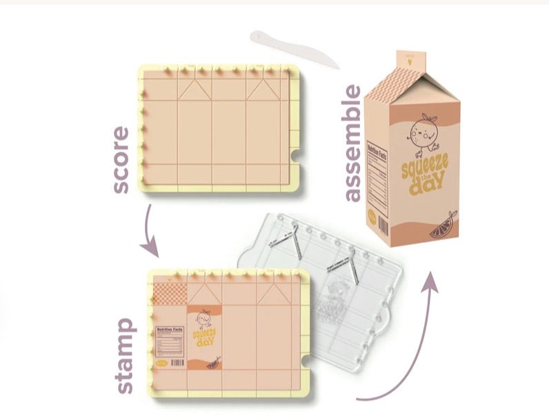 Milchtüten-Box Punch Board