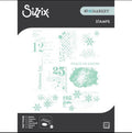 Sizzix • Clear Stamp Set Holiday Textures by 49 & Market 11pcs