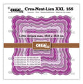 Crea-Nest-Lies XXL Stanze - Nr. 155 - Fantasy Square A With Little Stripes