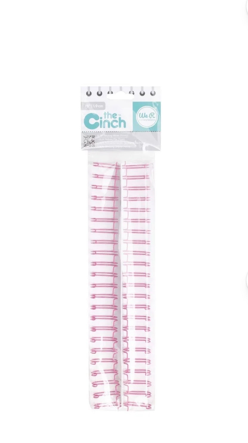 We R Makers • Cinch binding wires Rose 3/4 - 2 Stück