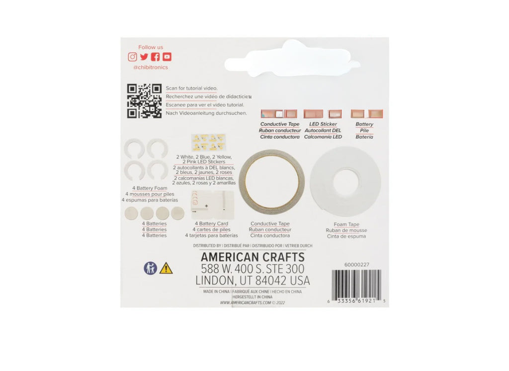 We R Makers • Chibitronics, LED Starter KIT
