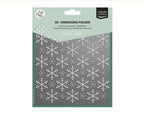 Prägefolder by Carla Creates Christmas Ice Stars 15x15cm