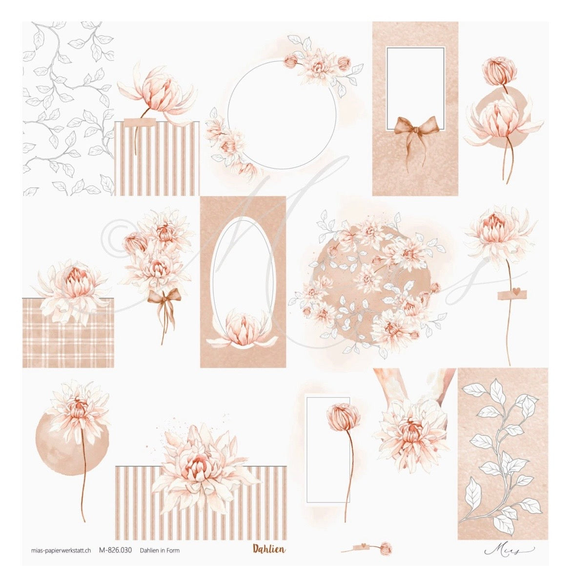 Dahlien in Form – Dahlien