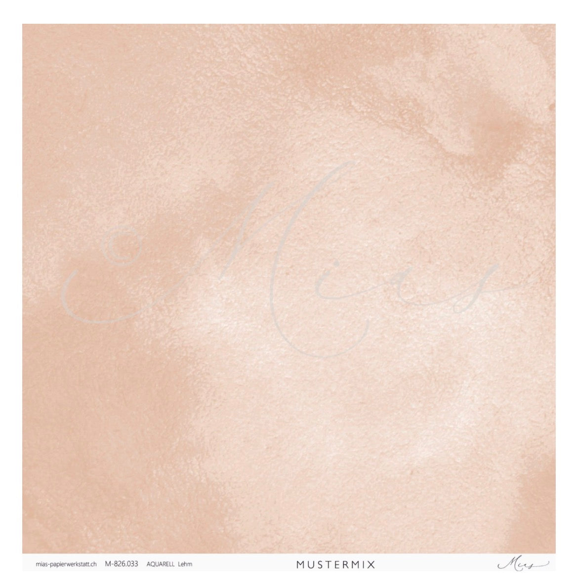 Aquarell Lehm – Mustermix
