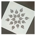 Stencil ‚Blätter Kaleidoskop