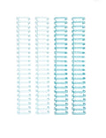 We R Makers • Cinch wires 1" 4pcs blue (2,5 cm)