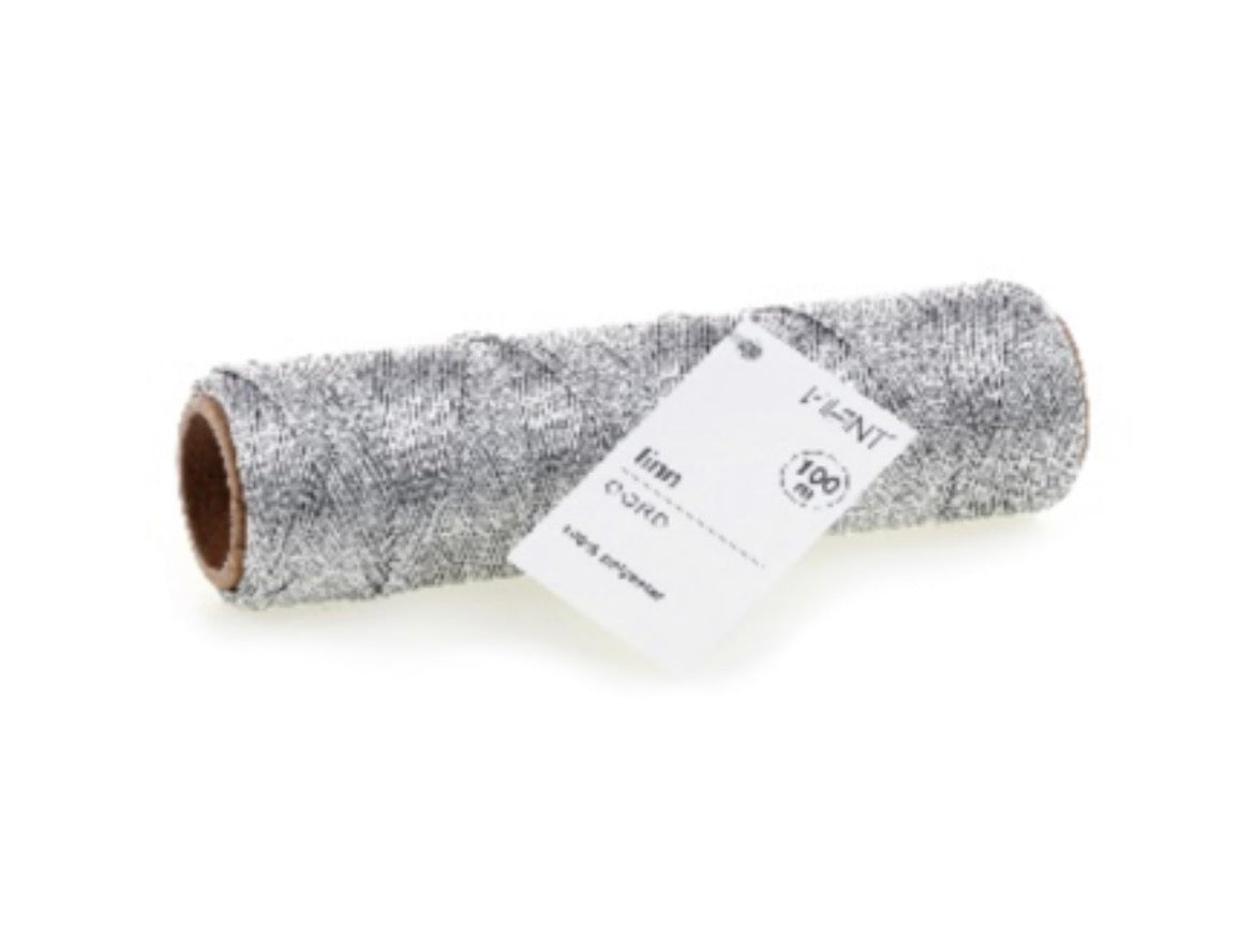 Vivant - Kordelband "Silver" Finn Cord Band 0,8mmx100m