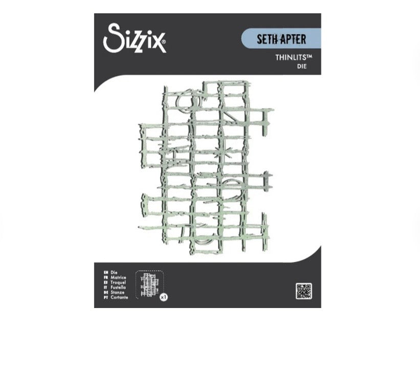Sizzix • Thinlits Die Gridiron by Seth Apter