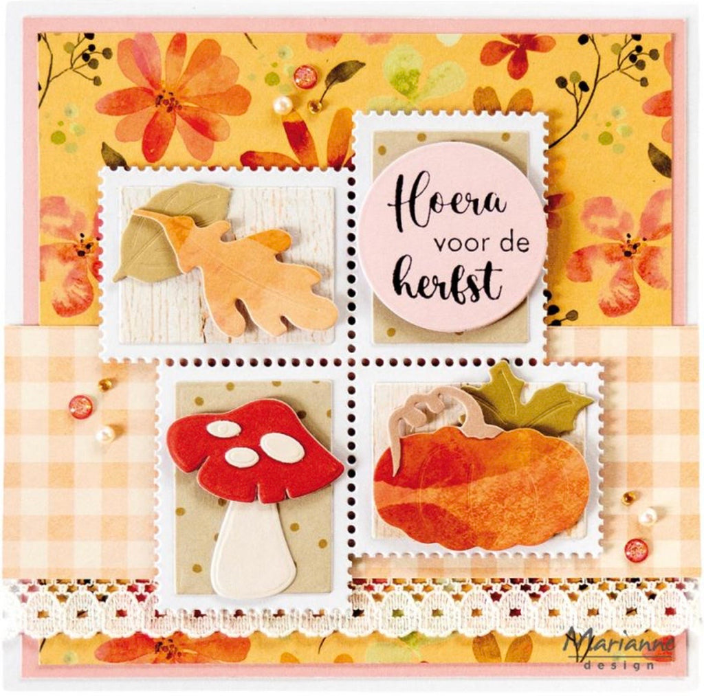 Marianne Design • Craftables Stamp layout - square