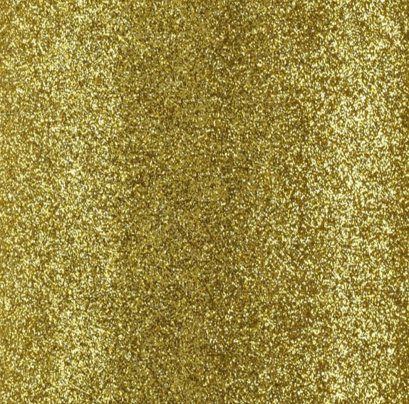 Selbstklebendes Glitzerpapier - Goldgelb