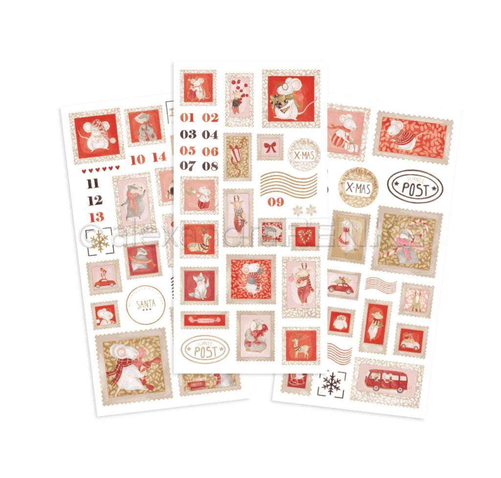 Rub-On 'Briefmarken-Zauber