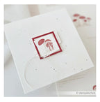 Designpapier 'Glückspilz Szenen mit Typo' 200g/m²