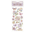 Stamperia - Quiet Days - Rub-On - Hydrangea and Butterfly