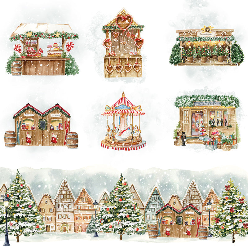 Design CS Christkindlmarkt Ausschneidebogen