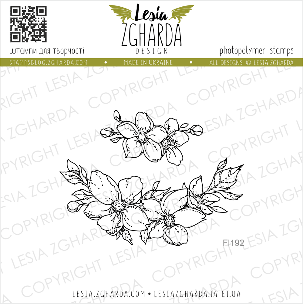 Kirschblüten - Stempel
