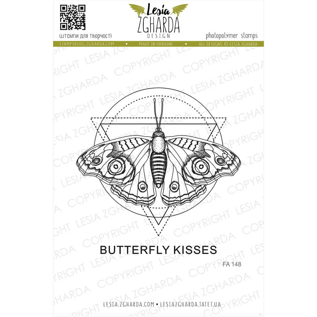 Butterfly Kisses- Stempel