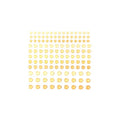 Enamel Dots „Primelgelb“