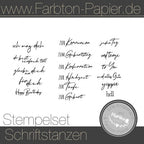 Stempel " Anhänger/Schriften" Nr: 85-1
