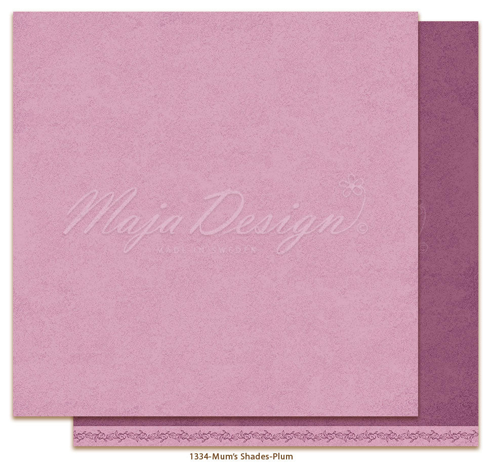 Mono- Mum's - Plum