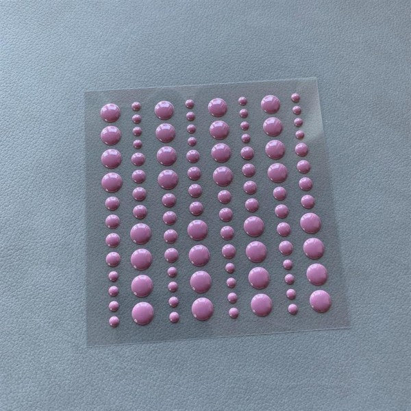 Enamel Dots - Old Rose