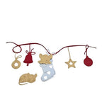 Stanzenset ‚Mäuschen in Weihnachtssocke‘