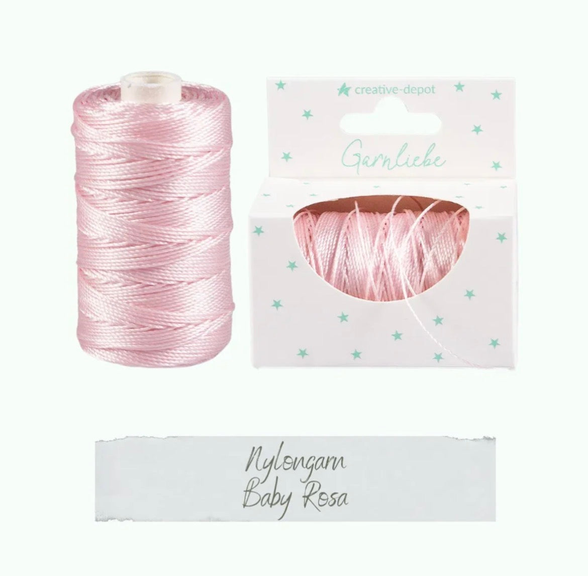 Nylongarn - Baby Rosa - Garnliebe
