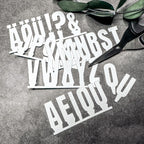 Grosses Alphabet Set : 126