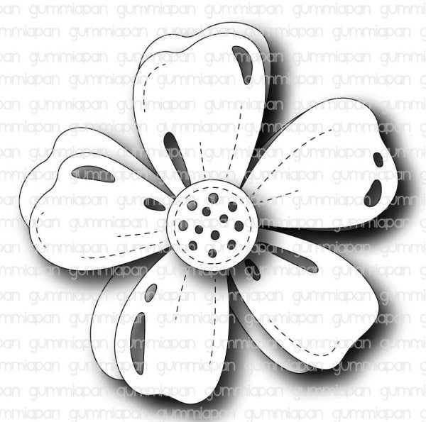 Gummiapan: Blume