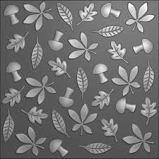 Vaessen Creative • 3D Prägefolder by Carla Creates Leaves 15x15cm