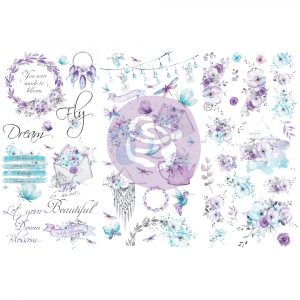 Aquarelle Dreams - Rub On