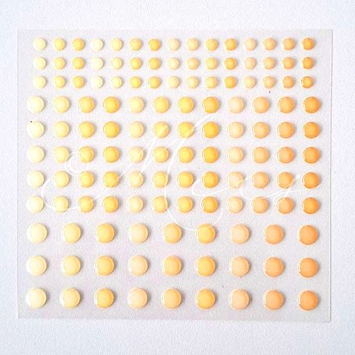 Enamel Dots „Sonnentag“