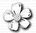 Gummiapan: kleine Blume