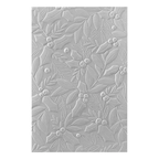 Holly & Foliage 3D Embossing Folder
