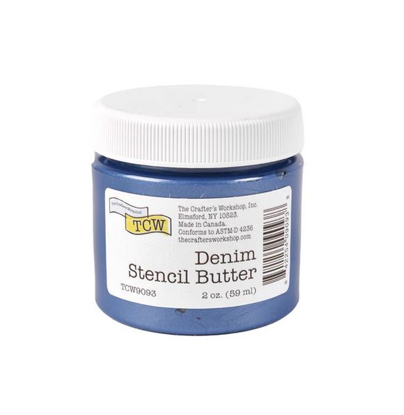 Strukturpaste Denim– Denim Stencil Butter