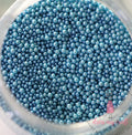 Blumen Perlen: Blau