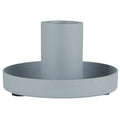 Kerzenhalter Metall in blau