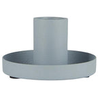 Kerzenhalter Metall in blau
