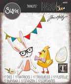 Thinlits Die by Tim Holtz - Vault Bunny + Chick