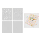 Hero Arts • Color Layering Schablonen Confetti 4St.