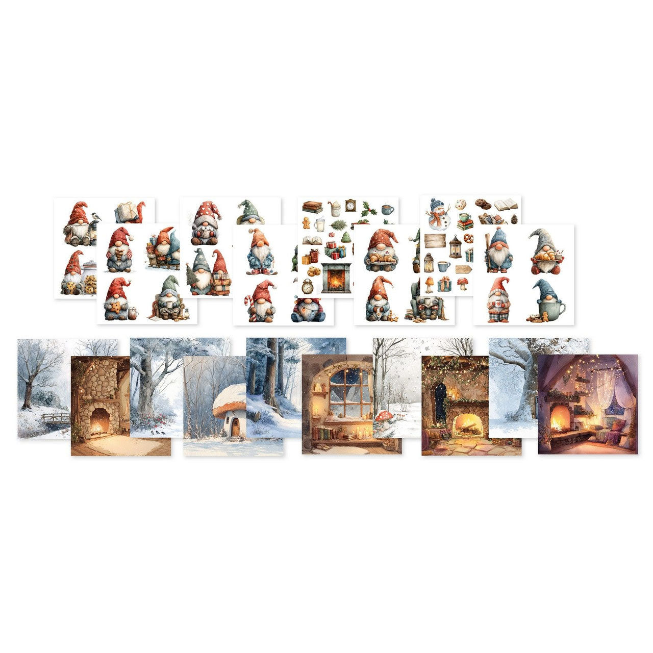 Creative Craftlab • Essentials Collage Paper pad James the gnome