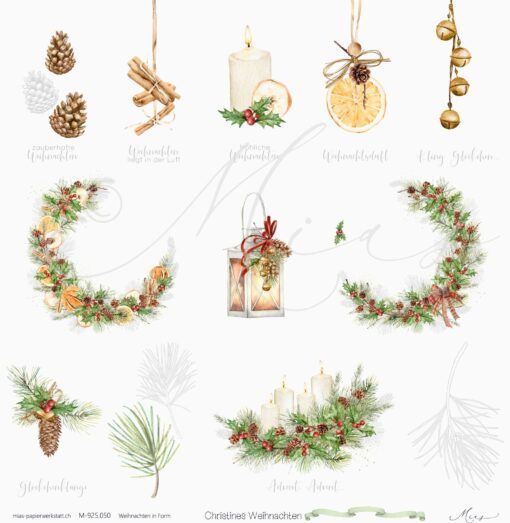 Weihnachten in Form – Christines Weihnachten