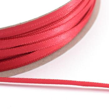 Satinband: Rot - 3mm