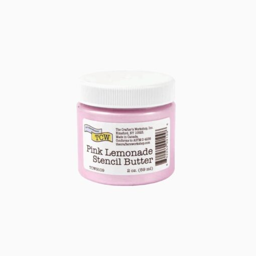 Strukturpaste Pink Lemonade – Pink Lemonade Stencil Butter