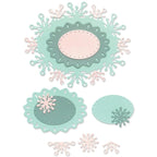 Sizzix Thinlits Die by Olivia Rose Snowflake Labels