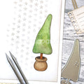 Christbaum im Topf