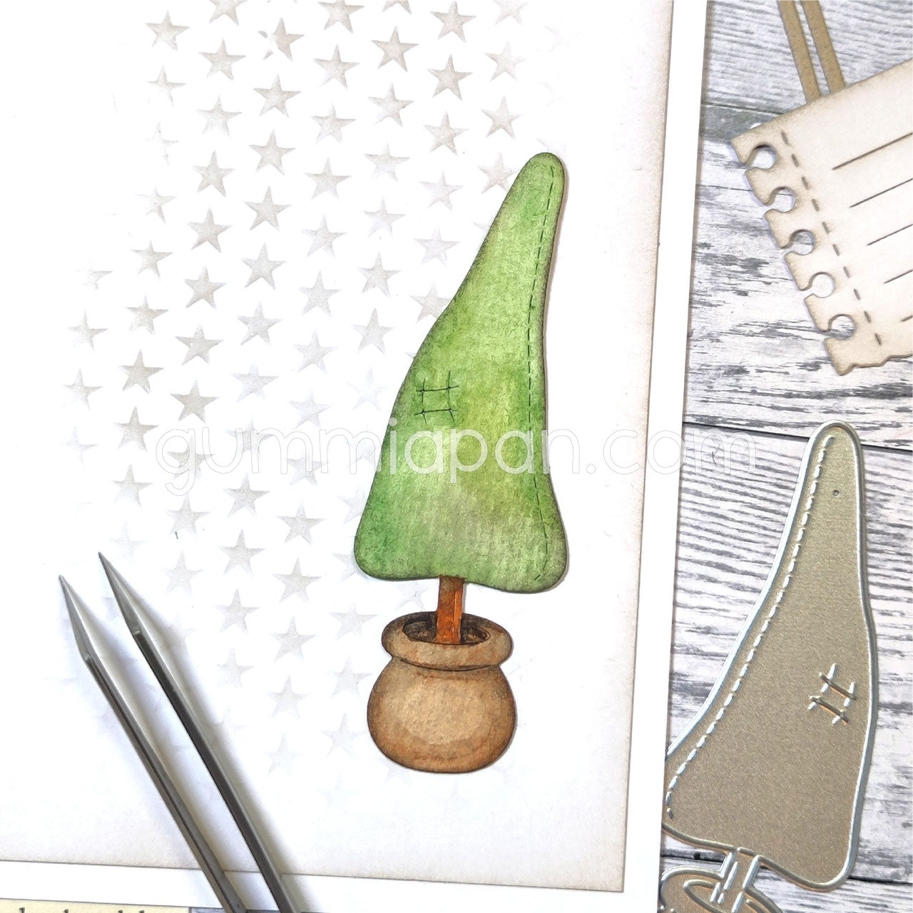 Christbaum im Topf