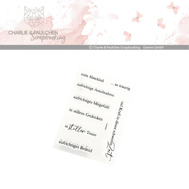 Ministempel Trauer
