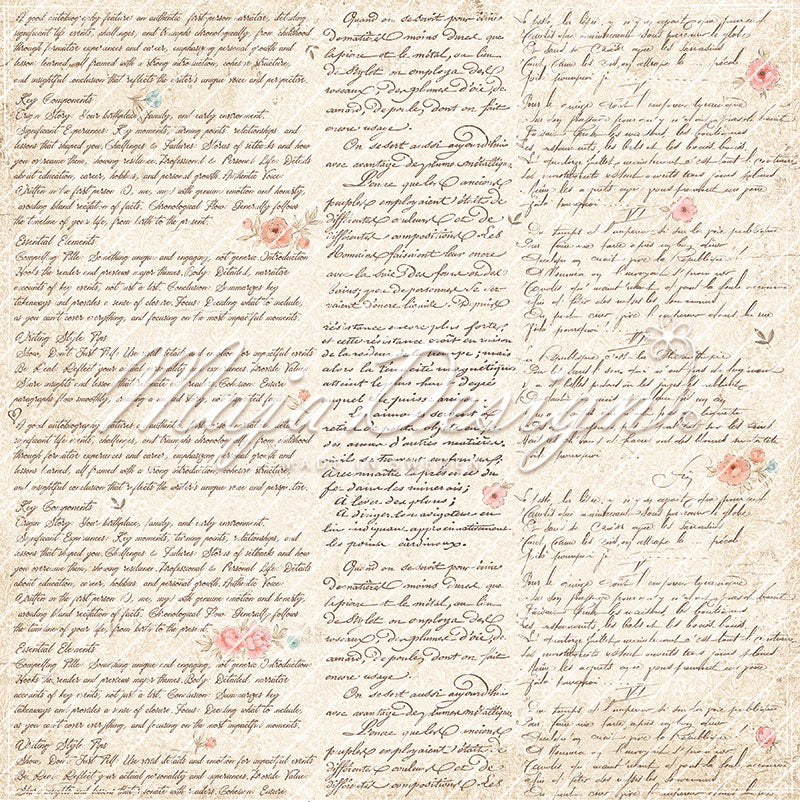 Memoir - In words