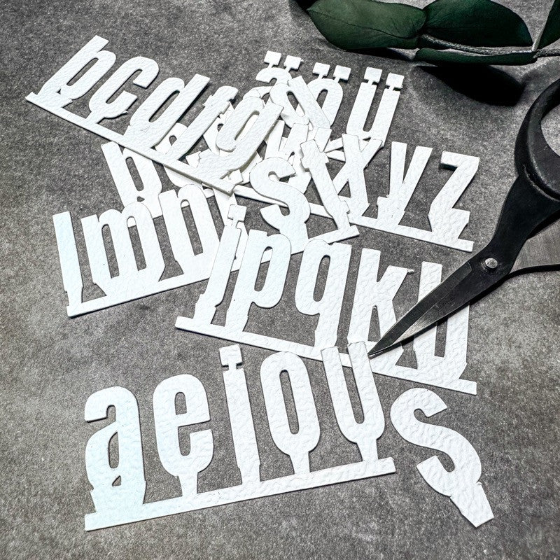 Kleines Alphabet für Klötzchen Nr: 127